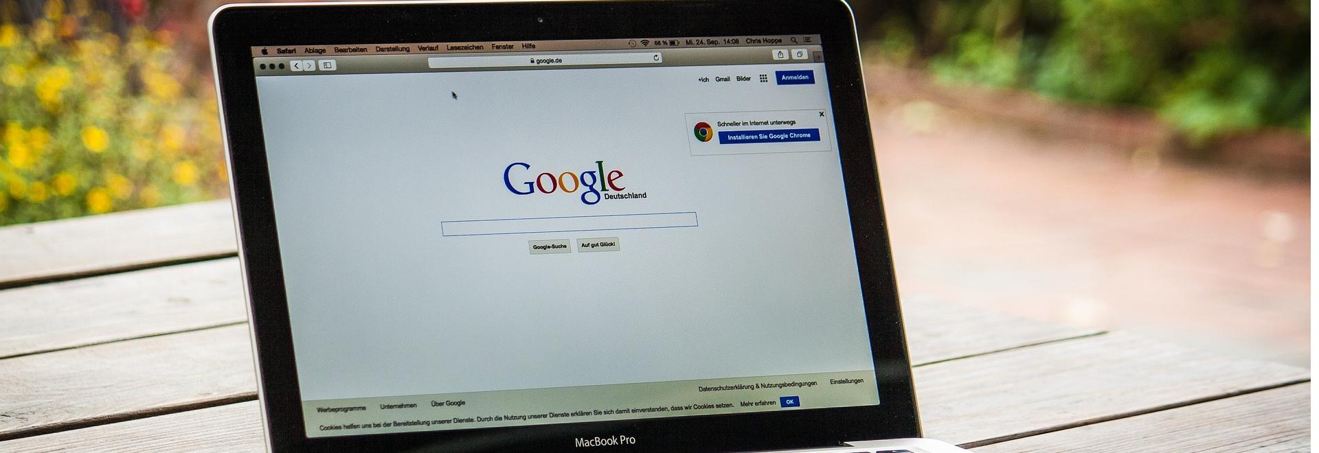 Google Search Console Shopping fül 