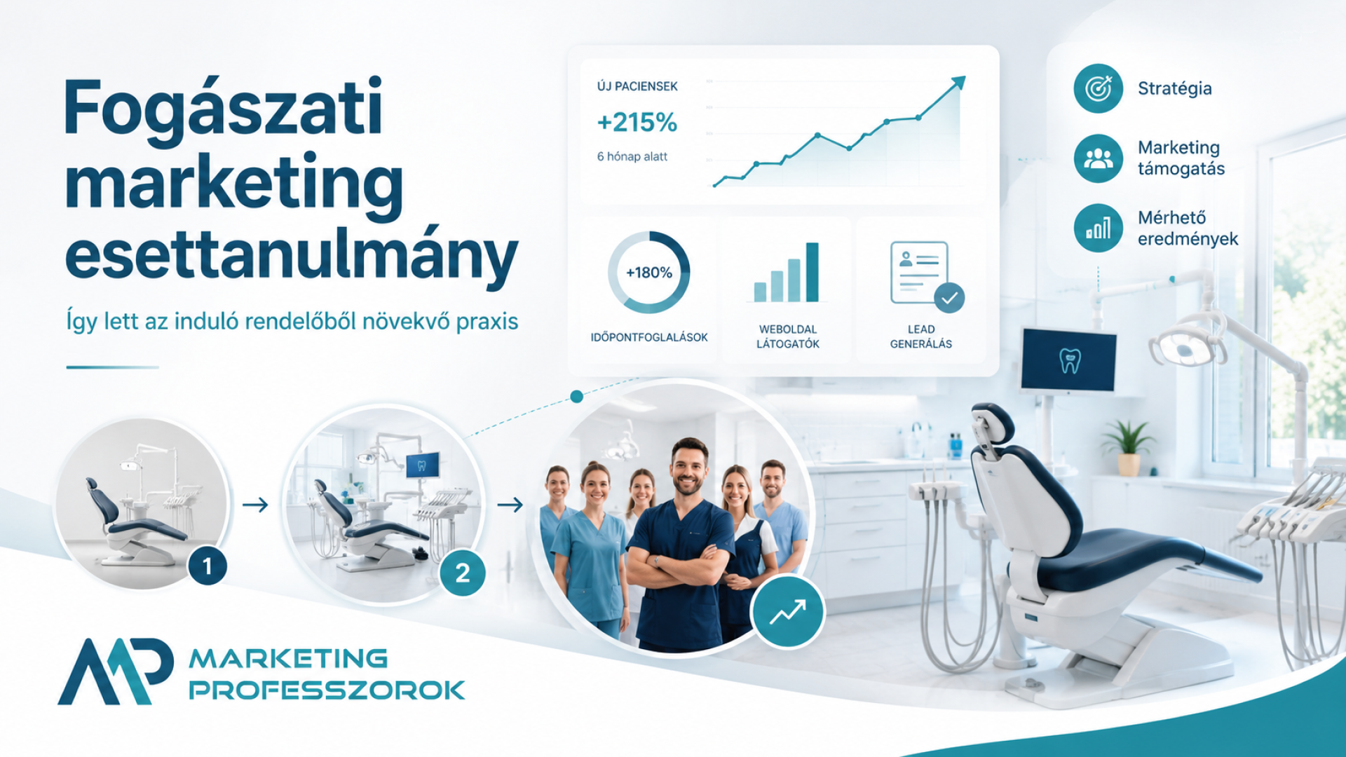 Fogászati marketing esettanulmány: hogyan lett egy 0-ról induló rendelőből növekvő praxis?
